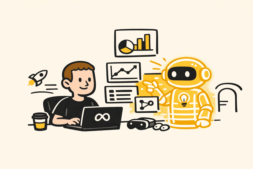 Zuckerberg confie les clés de Meta à une intelligence artificielle